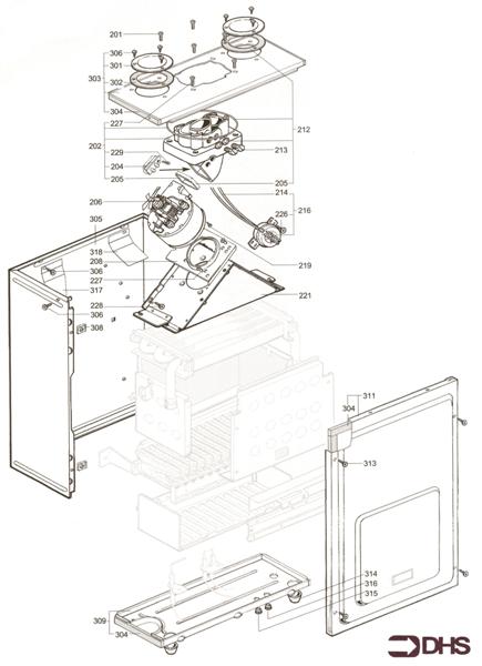 FAN ASSY - SEALED CASE logo
