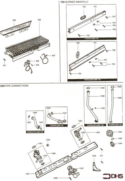 BURNER HEAD - MANIFOLD - PIPE logo