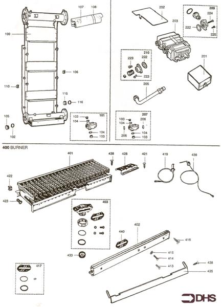 CHASSIS - GAS ASSY - BURNER logo