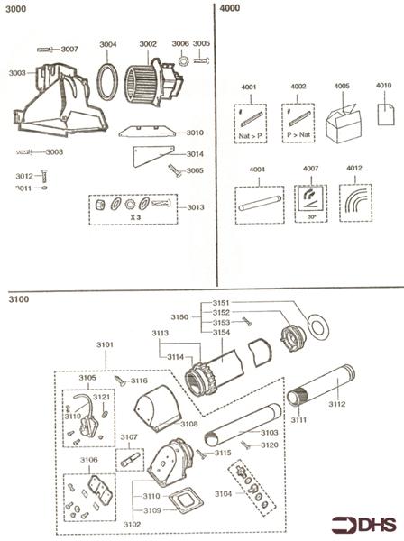 FAN ASSY - HORIZONTAL FLUE ASS logo