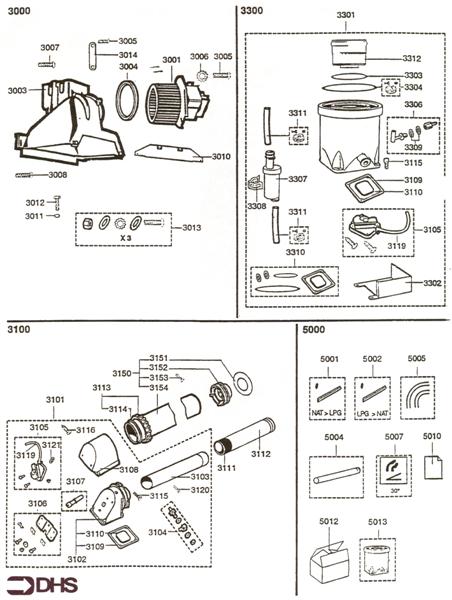 FAN ASSY - FLUE ASSY - ACCESSO logo