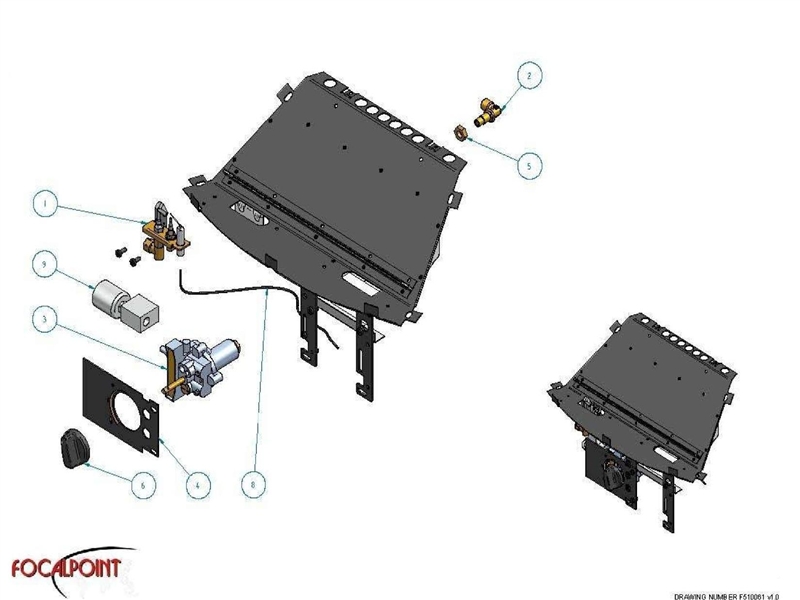 BURNER TRAY ASSEMBLY logo