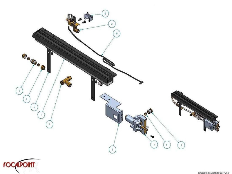 BURNER TRAY ASSEMBLY logo