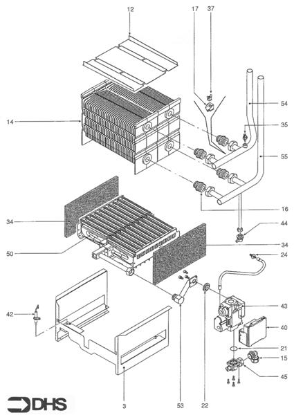 HEAT EXCHANGER & GAS BURNER logo