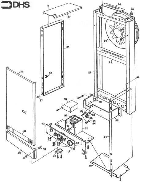 CASING ASSY / CONTROL BOX logo