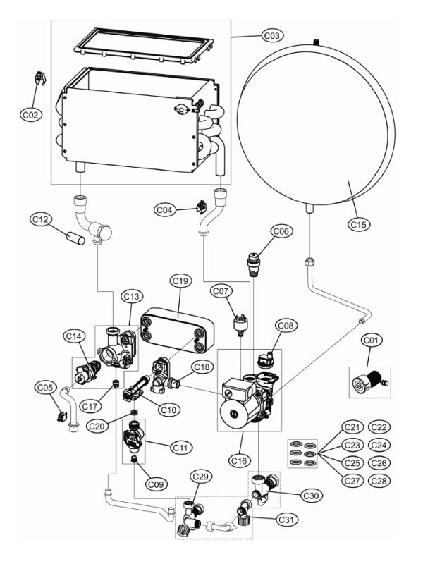 WATER LINE ASSY logo