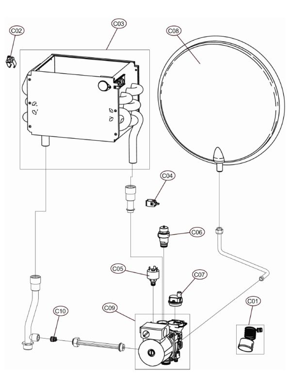 WATER LINE ASSY logo