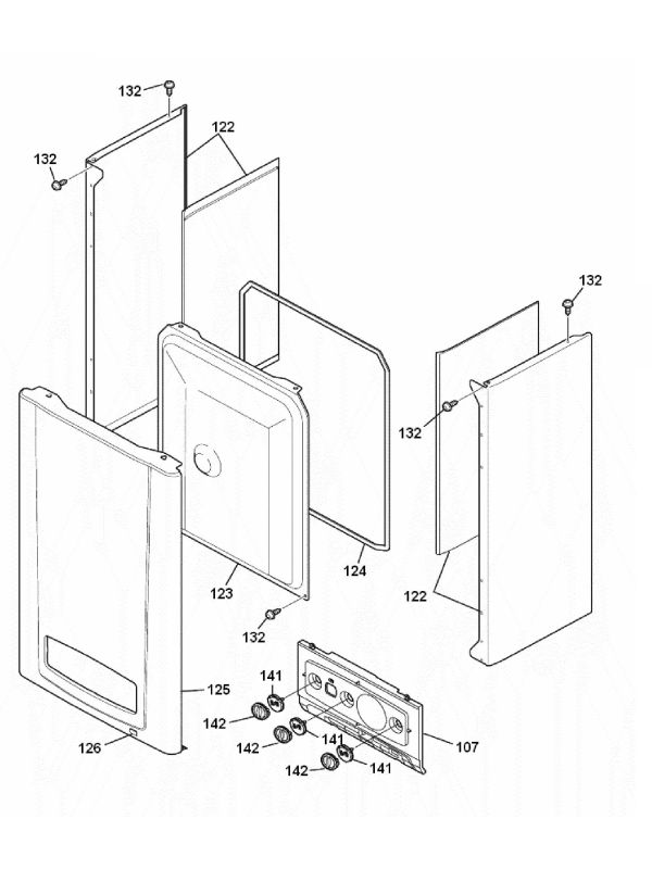 Exploded Diagram for CASING