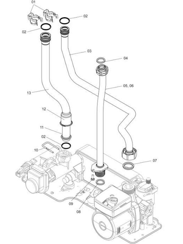 HYDRAULIC PARTS PIPEWORK logo