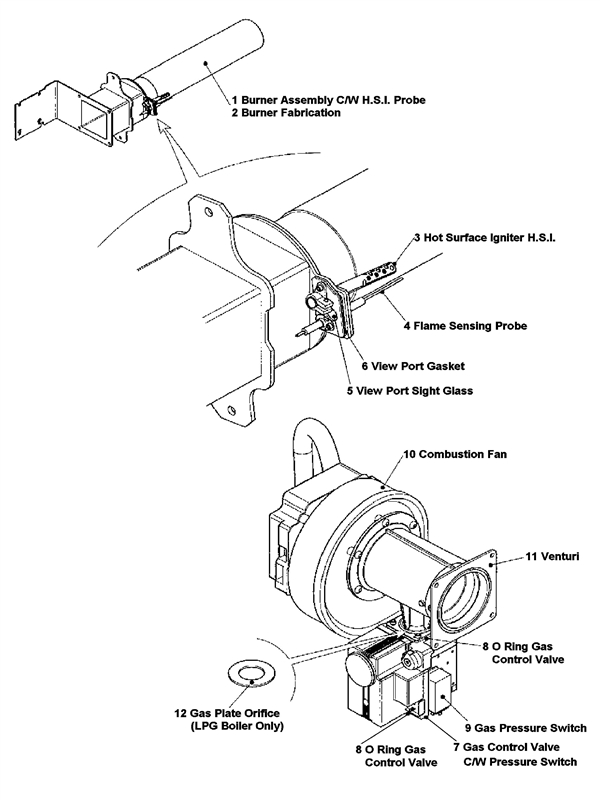 BURNER ASSEMBLY logo