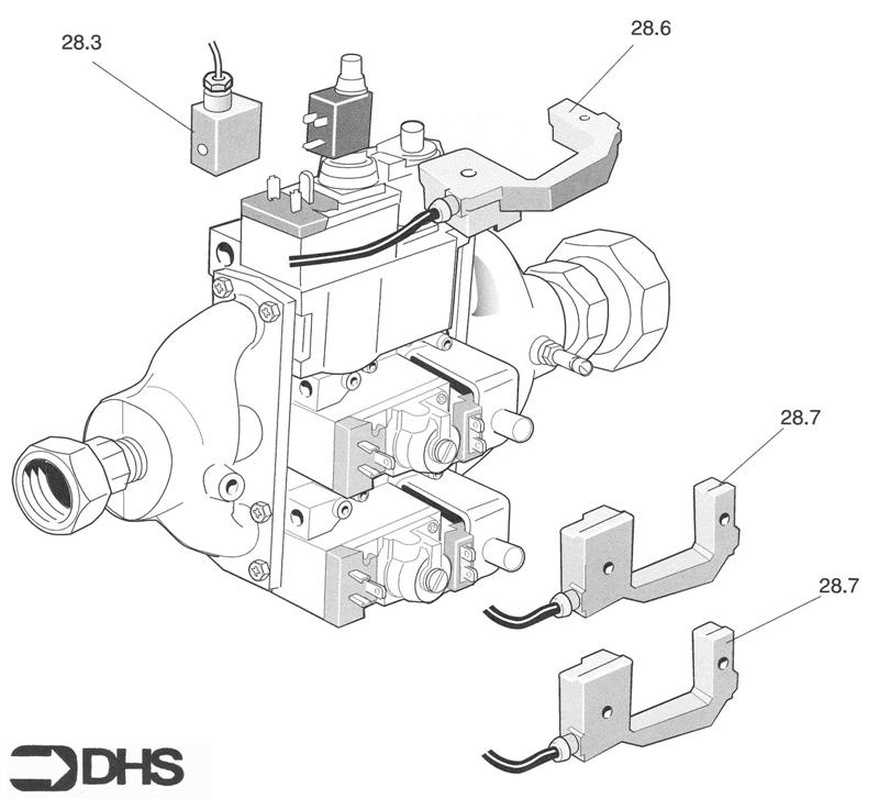 GAS VALVE LEADS 180/H logo