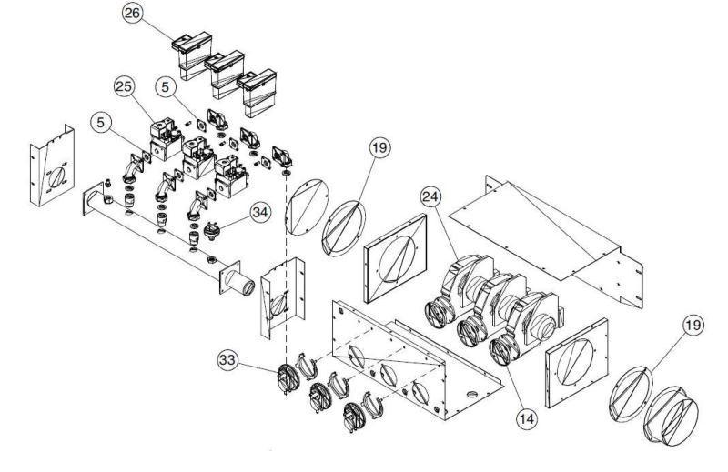 FAN & GAS VALVE ASSEMBLY logo