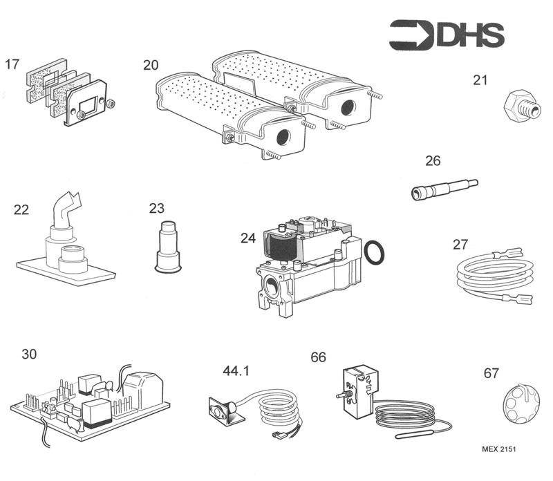 BURNER AND CONTROLS ASSY logo
