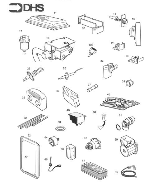 SHORT PARTS LIST logo