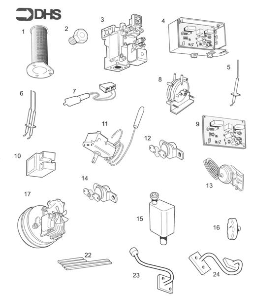 SHORT PARTS LIST logo