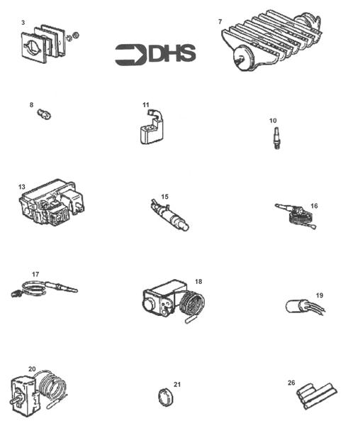 SHORT PARTS LIST logo