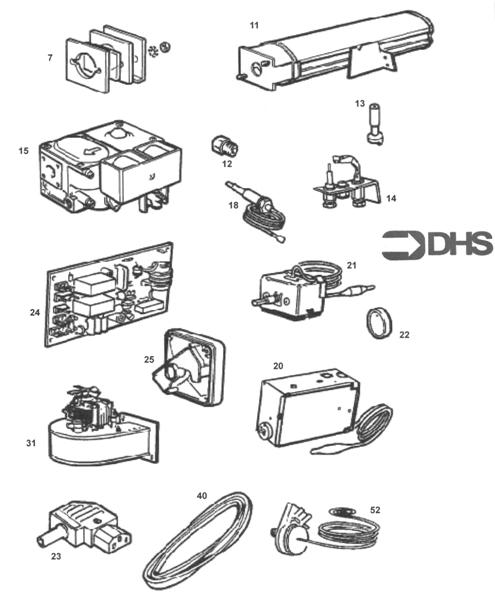 SHORT PARTS LIST logo