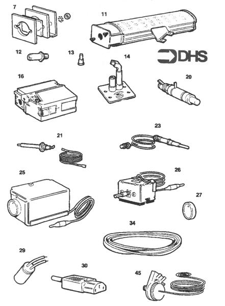 SHORT PARTS LIST logo