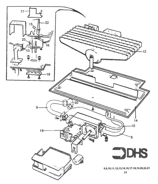 BURNER AND CONTROLS ASSY logo