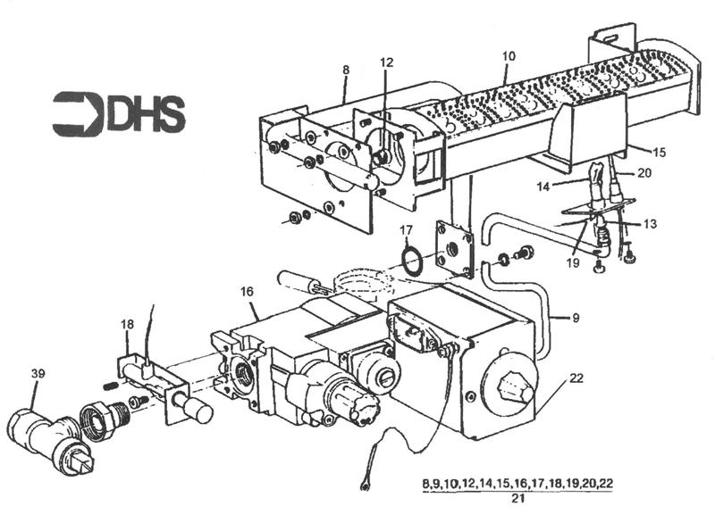 BURNER AND CONTROLS ASSY logo