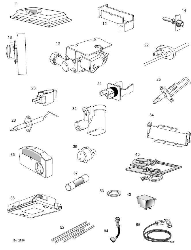 SHORT PARTS LIST logo