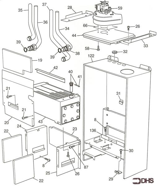 COMBUSTION BOX / HEAT XCR. ASS logo
