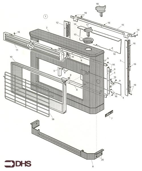 CASING ASSY ALLURE logo