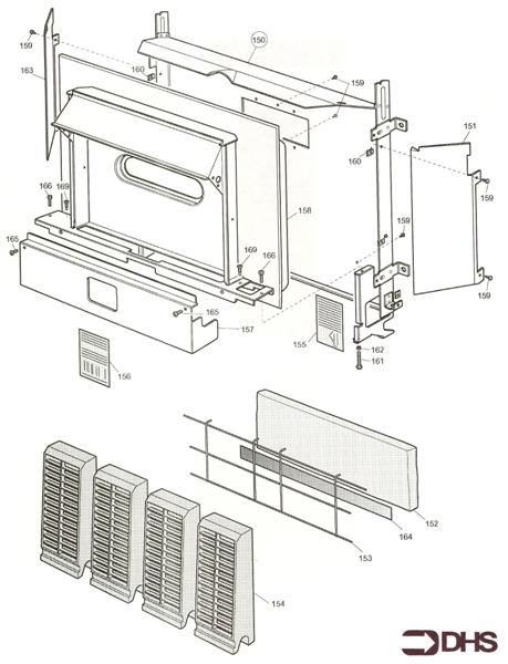 FIREBOX/ HEAT EXCH. APR 96 - J logo