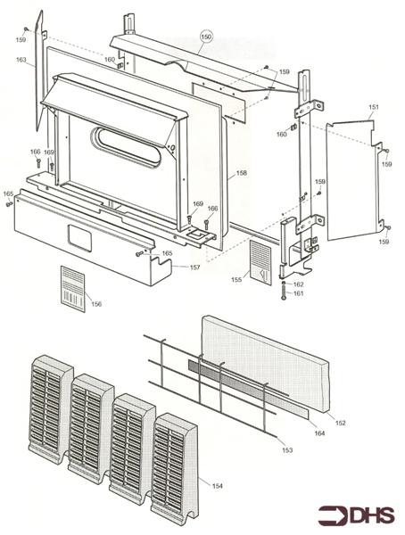 FIREBOX/ HEAT EXCH. APR 96 - J logo