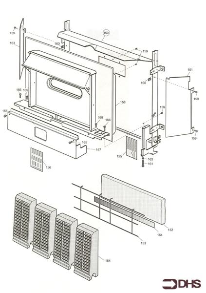 FIREBOX/ HEAT EXCH. APR 96 - J logo