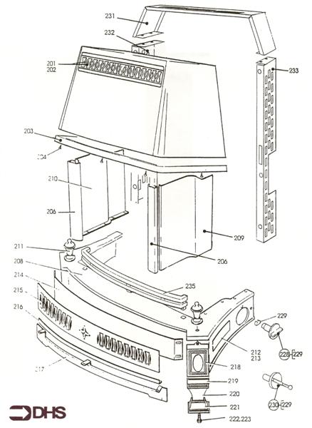 Exploded Diagram for CASING ASSY 2