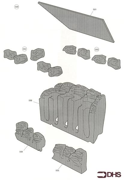 Exploded Diagram for ACCESSORIES JAN 98 - JAN 99