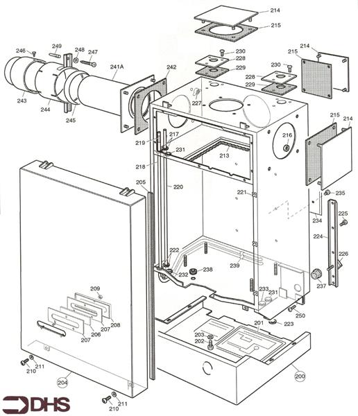 OUTER CASING/ FLUE ASSY logo