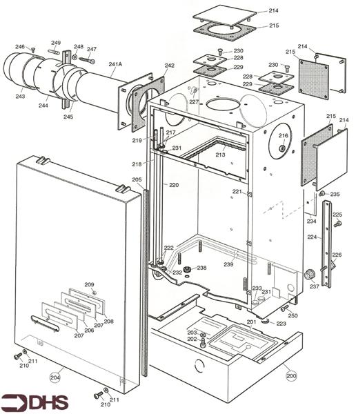 OUTER CASING/ FLUE ASSY logo