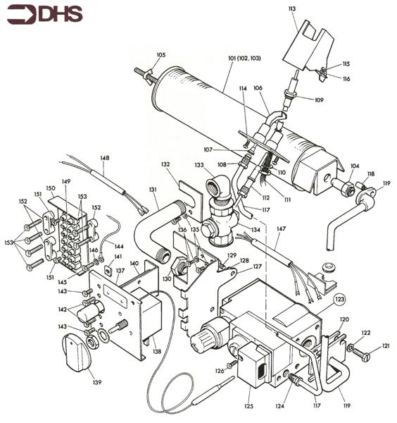 GAS CONTROLS / BURNER AND TERM logo