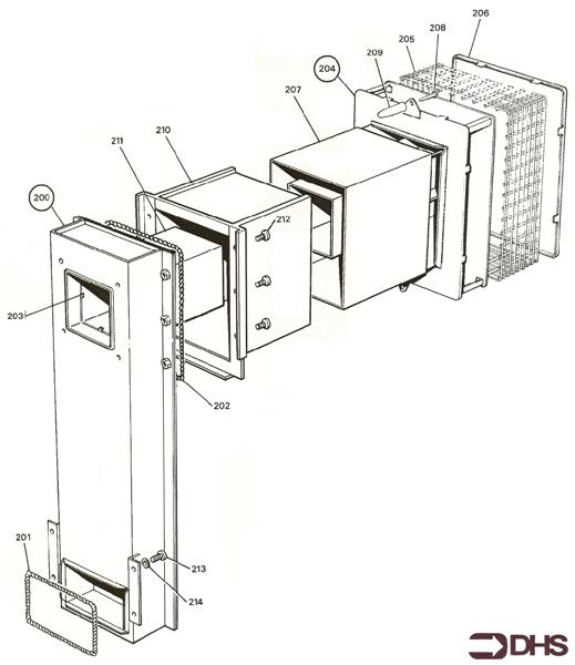 AIR DUCT AND FLUE ASSY logo