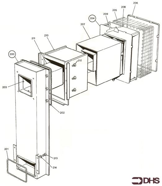 AIR DUCT AND FLUE ASSY logo