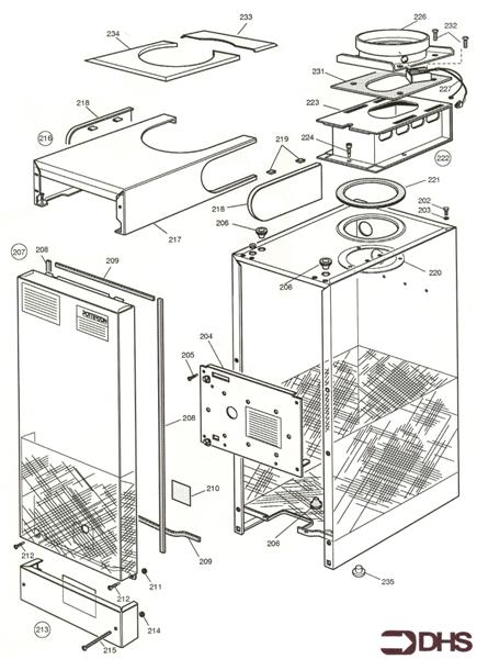 CASING AND FLUE ASSY logo