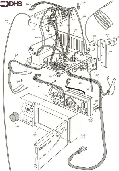 CONTROL ASSY - CF/RS WITH PROG logo