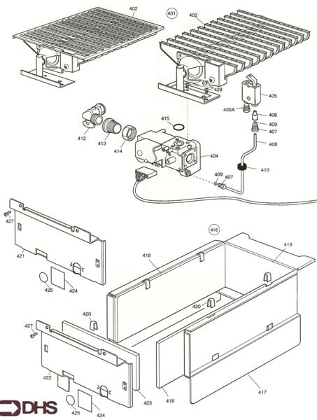 GAS ASSY AND COMB CHAMBER logo
