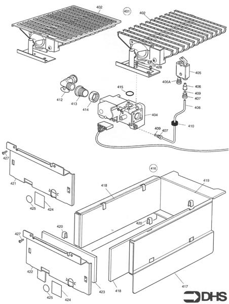 GAS ASSY AND COMB CHAMBER logo