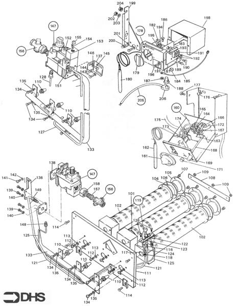 GAS AND CONTROL MODULE ASSY logo