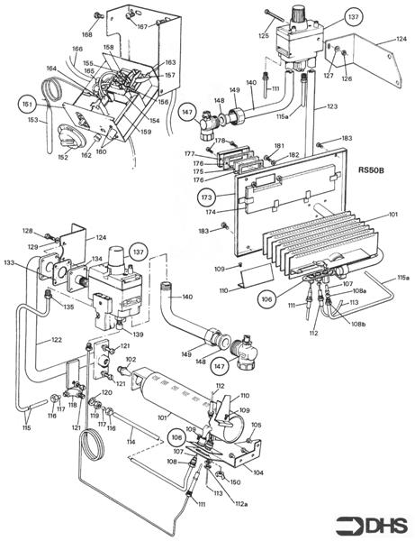 GAS AND CONTROL MODULE ASSY logo