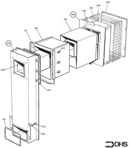 AIR DUCT AND FLUE ASSY logo