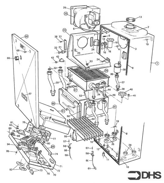 BURNER,HEAT EXCHANGER,FLUE,CON logo