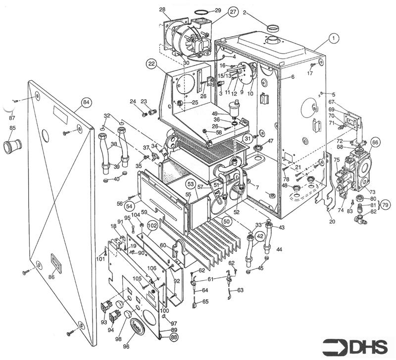 INNER CASE GAS CONTROL PANEL logo
