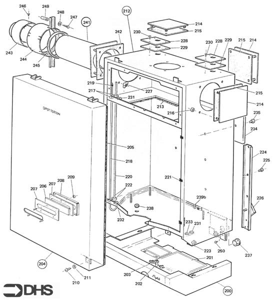 CASING - FLUE ASSY logo