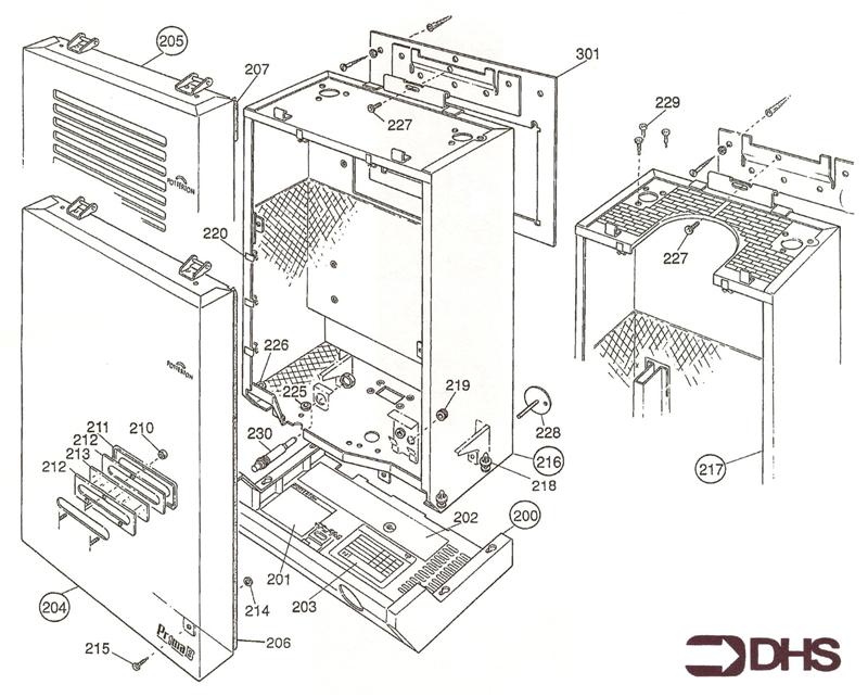 CONTROLS COVER DOOR AND CASING logo