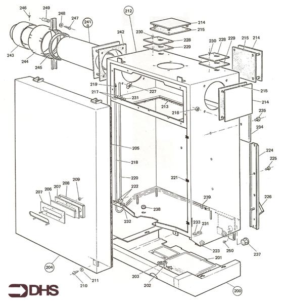 CASING AND FLUE ASSY logo