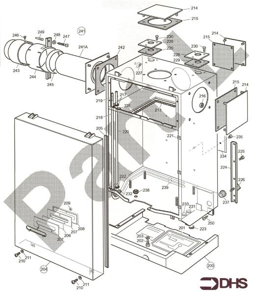 CASING AND FLUE ASSY logo